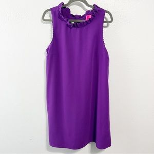 Lilly Pulitzer Allegra purple shift dress size large